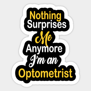 Optometrist Sticker